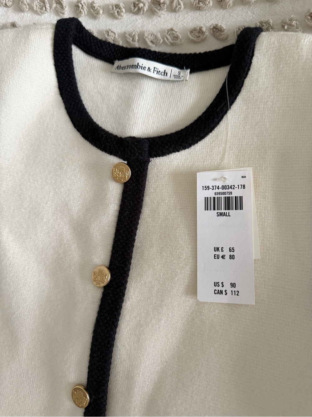 Abercrombie Mara High-Neck Vest Sweater Dress Small - Picture 3 of 6